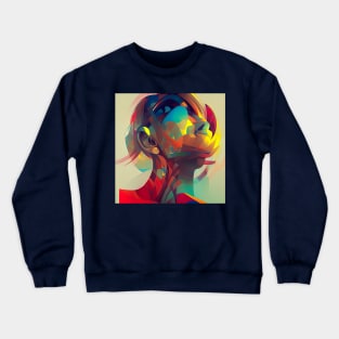 Abstract Geometry Crewneck Sweatshirt